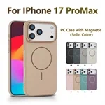 כיסוי מגנטי דק במיוחד במראה מט – תואם iPhone 17 / 16 / 15 / 14 / 13 / 12 כולל תמיכה ב-MagSafe 2
