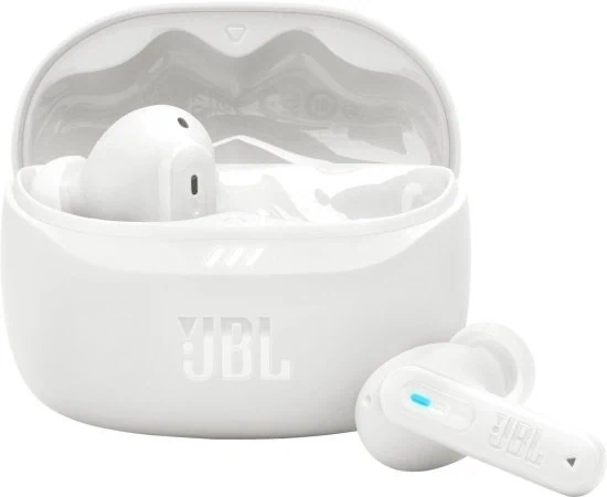 אוזניות JBL Tune Beam 2 In-Ear True Wireless - צבע לבן
