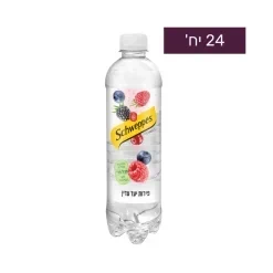 בקבוק שוופס עדין פירות יער חצי ליטר 1/24