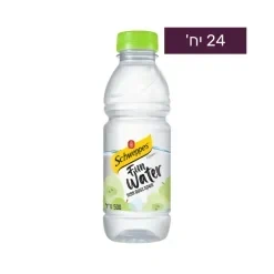 בקבוק שוופס מים בטעמים תפוח חצי ליטר 1/24