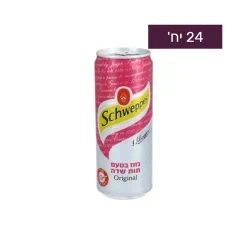 פחיות שוופס תותית 330 מ”ל 1/24